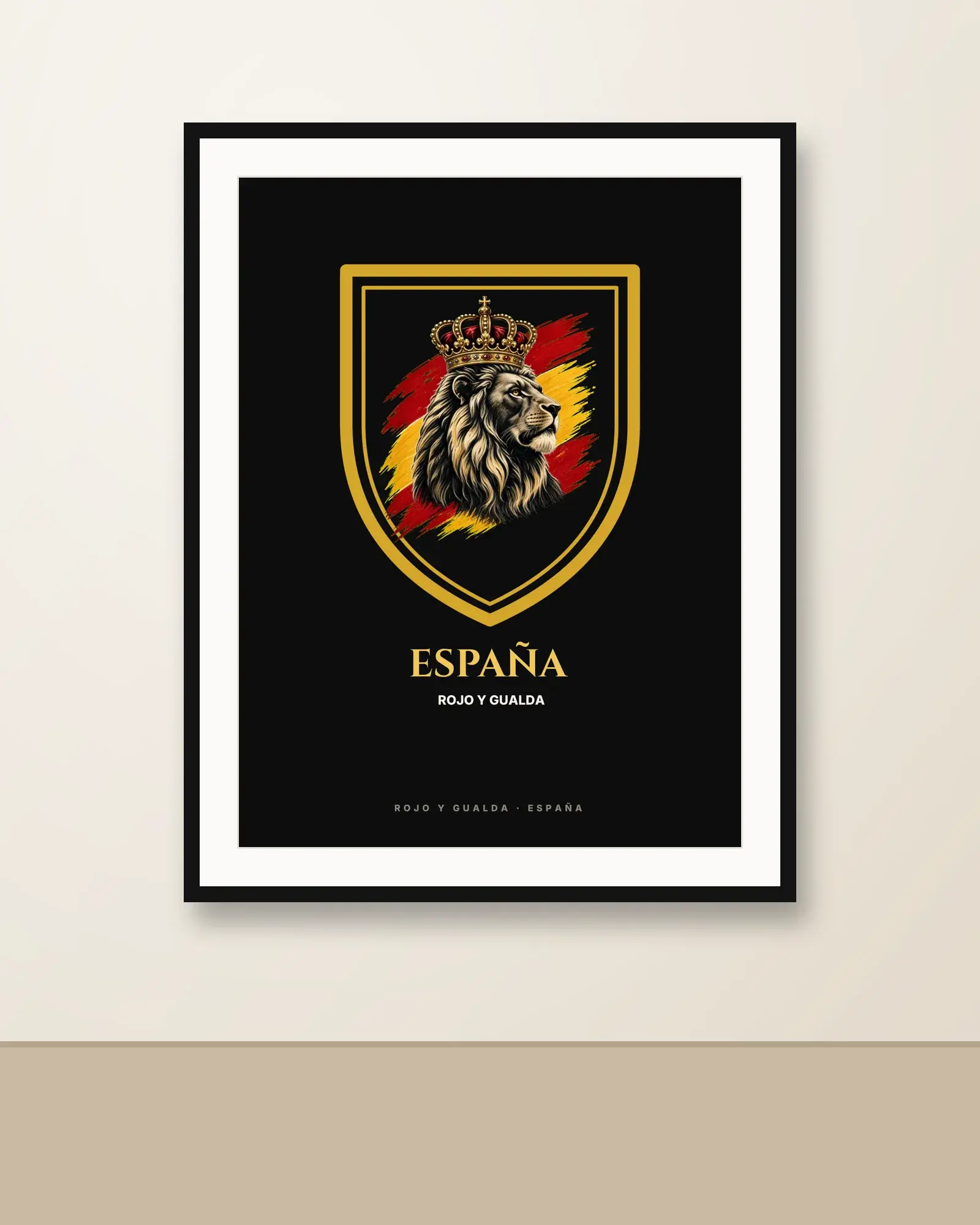 Blasón del León · Noche — Póster