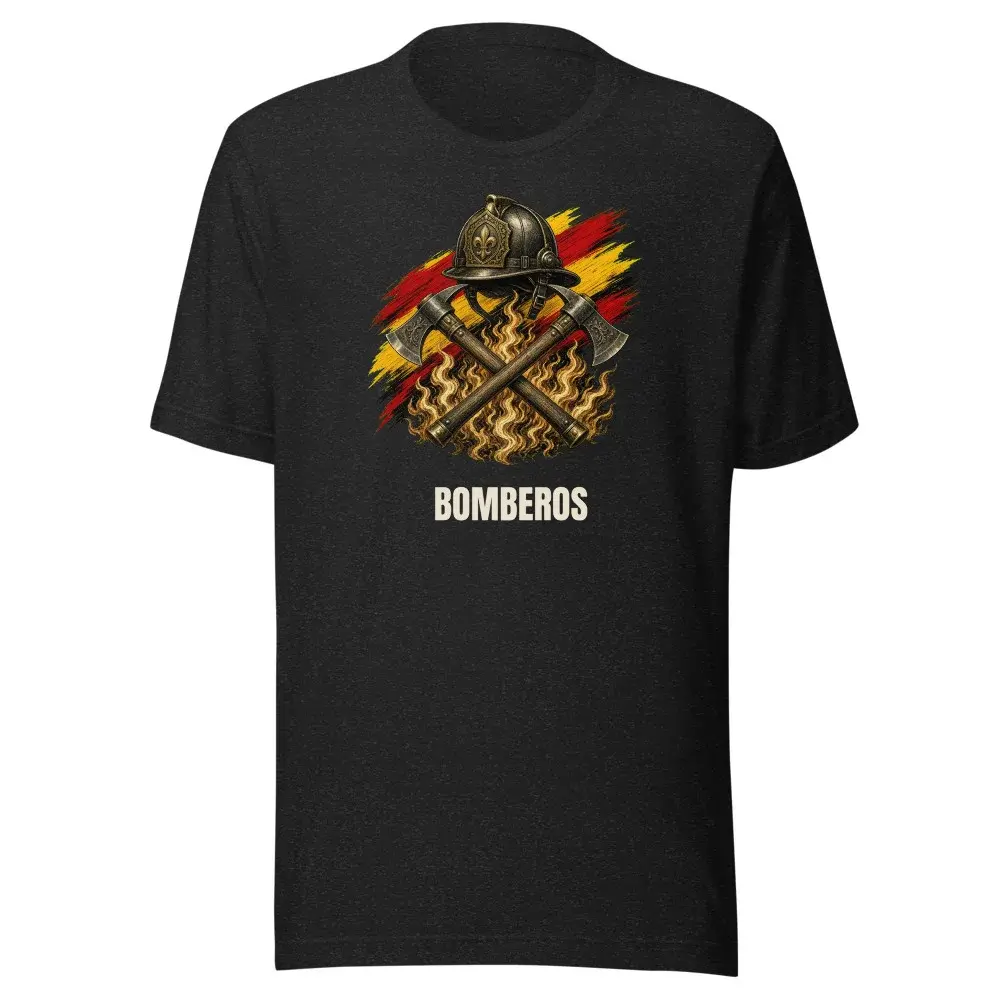 Bomberos · Arte — Camiseta — Black Heather
