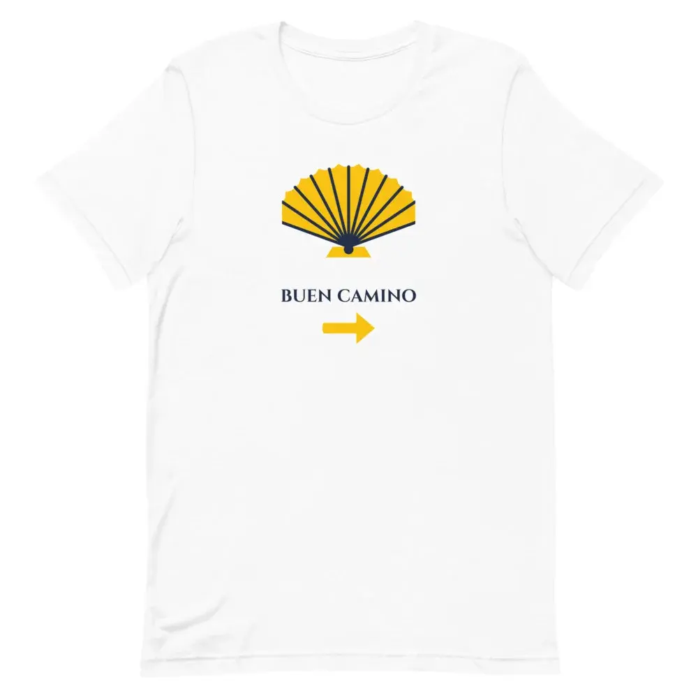 Buen Camino — Camiseta — White — Front