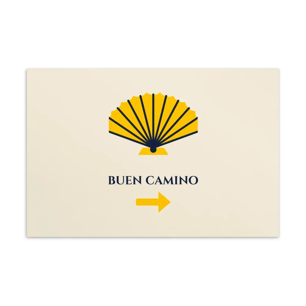 Buen Camino — Postal