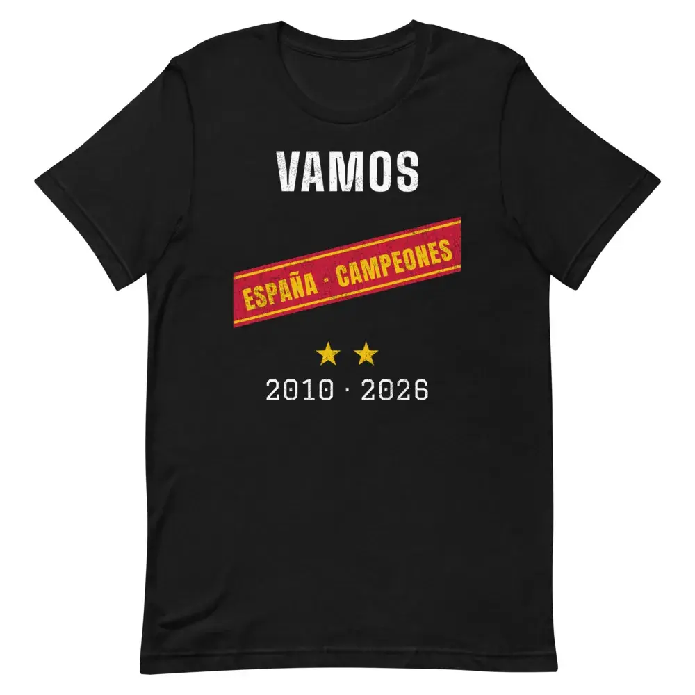 Bufanda de Campeones — Camiseta — Black — Front
