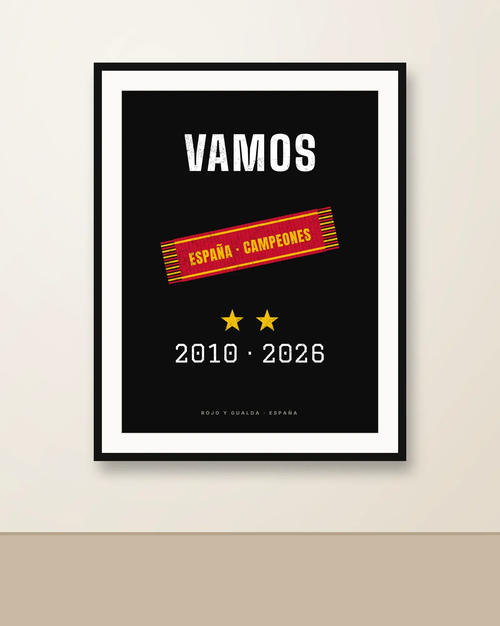 Bufanda de Campeones — Póster — en la pared