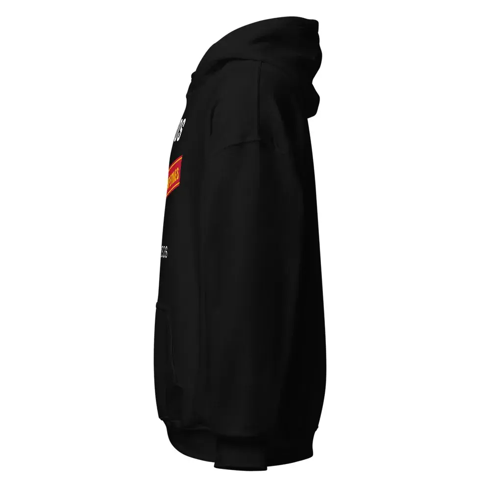 Bufanda de Campeones — Sudadera con capucha — Black — Left