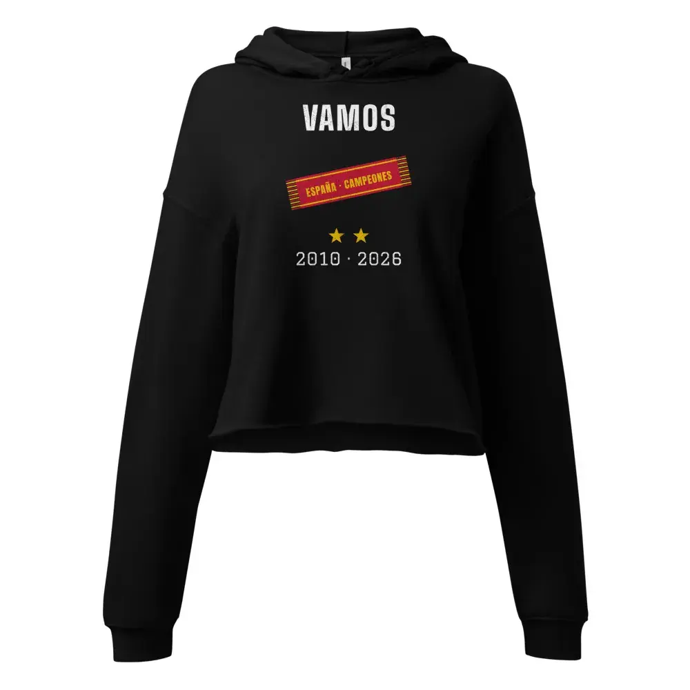 Bufanda de Campeones — Sudadera corta de mujer