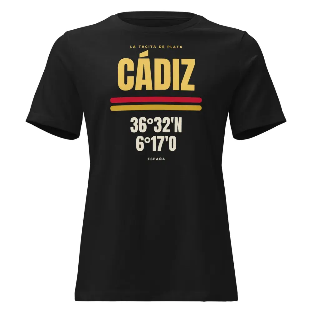 Cádiz · Cartel — Camiseta de mujer — Black