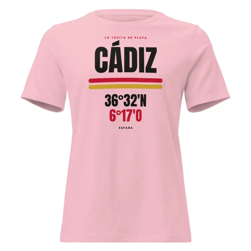 Cádiz · Cartel (claro) — Camiseta de mujer