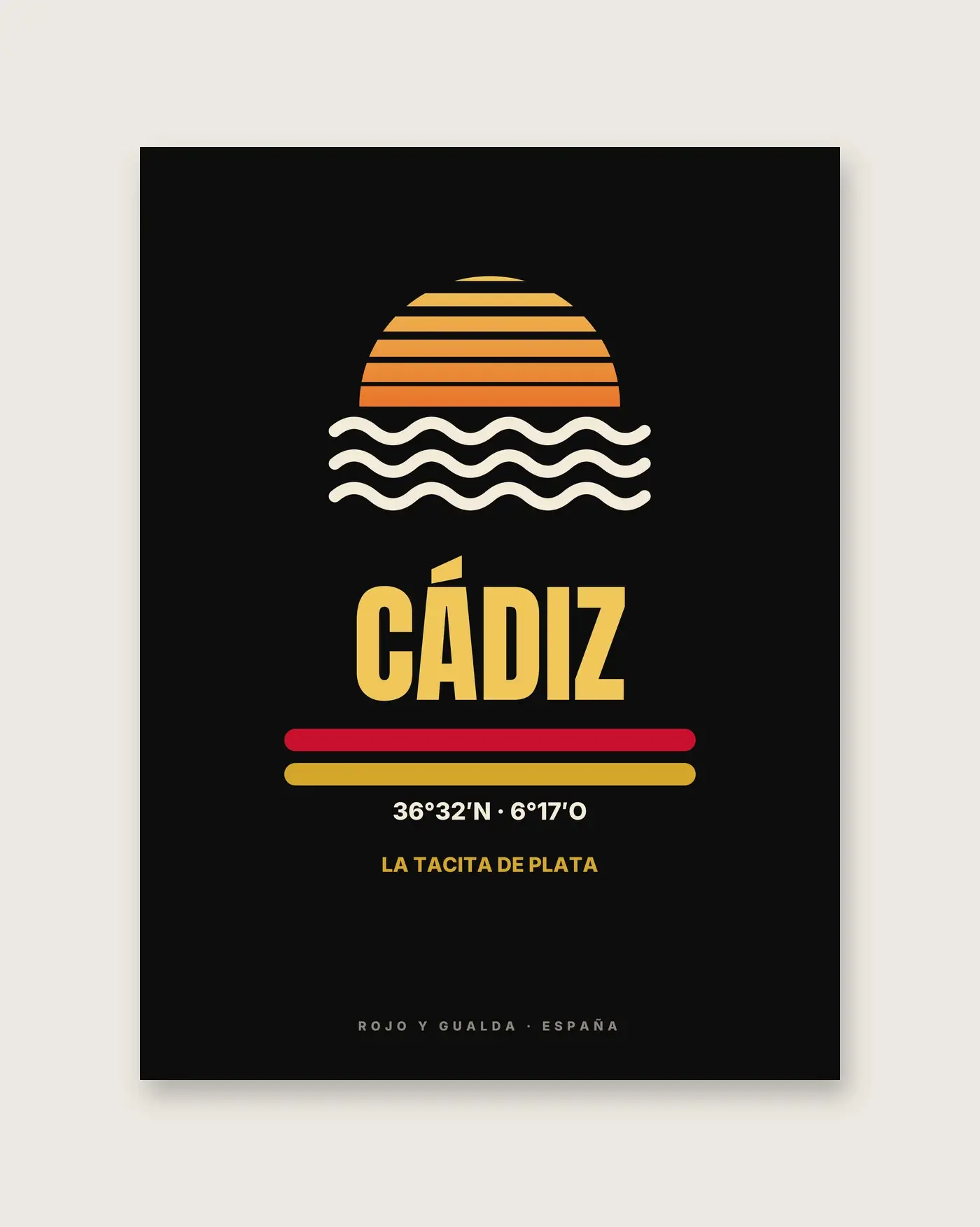 Cádiz — Póster — detalle