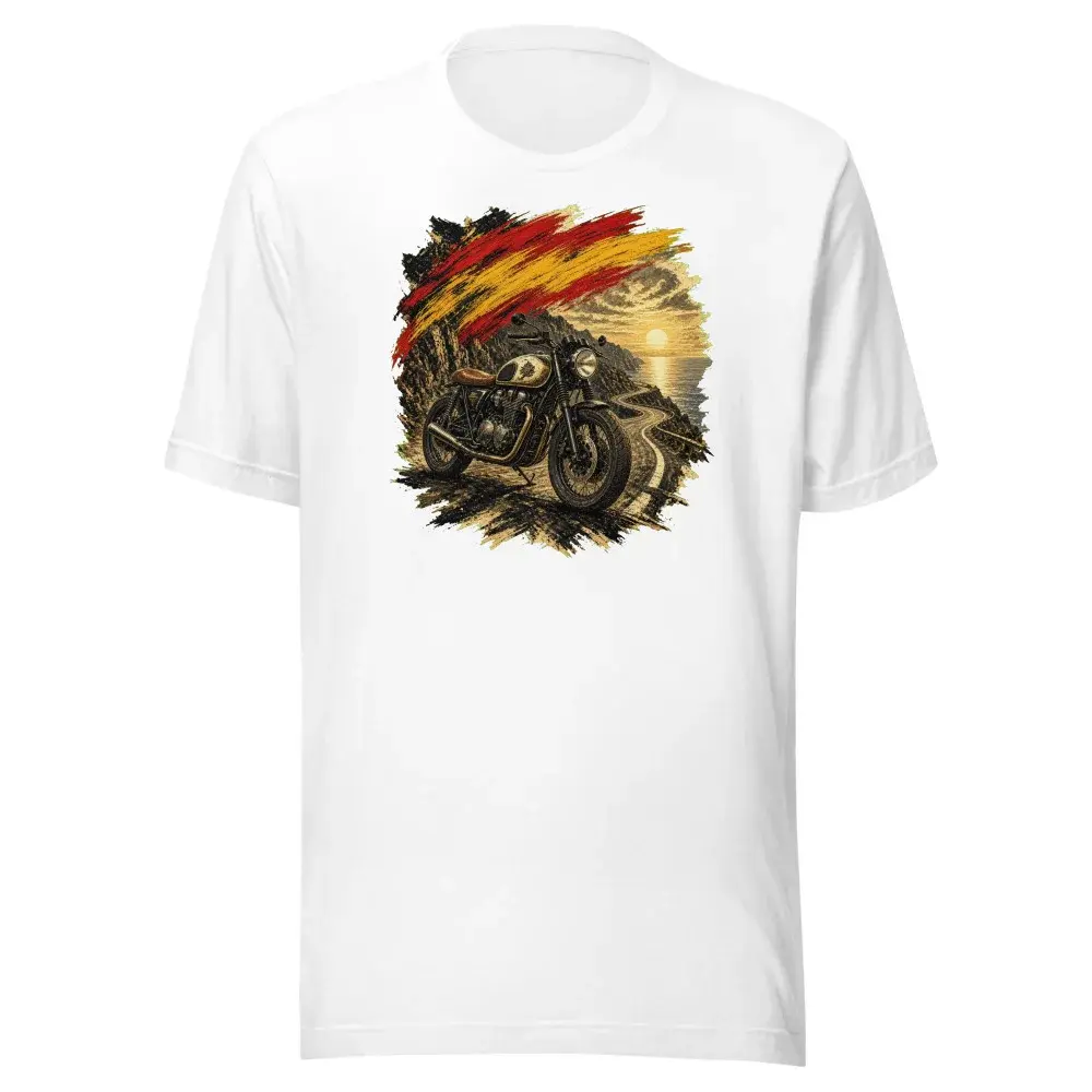 Café Racer · Arte — Camiseta — White