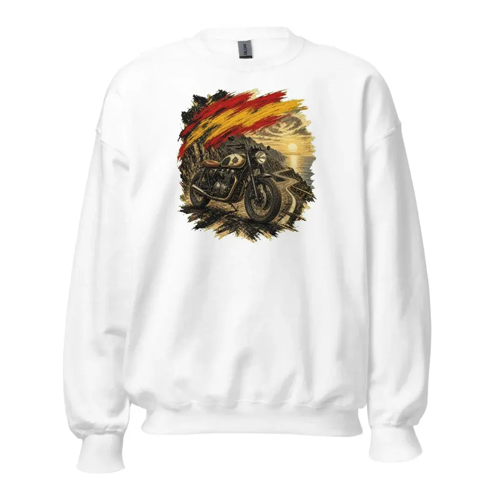 Café Racer · Arte — Sudadera — White