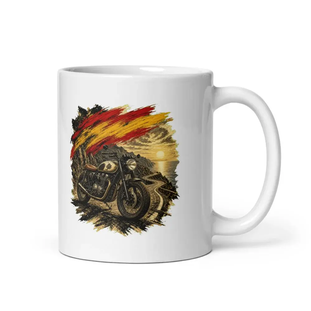Café Racer · Arte — Taza