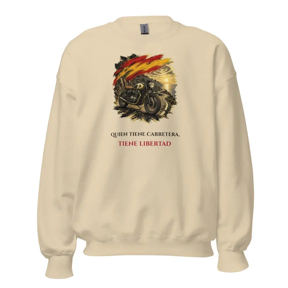 Café Racer · Frase — Sudadera