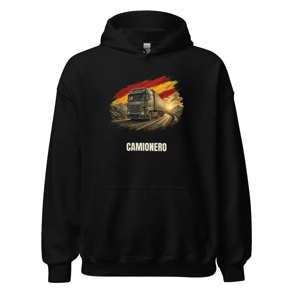 Camionero · Arte — Sudadera con capucha