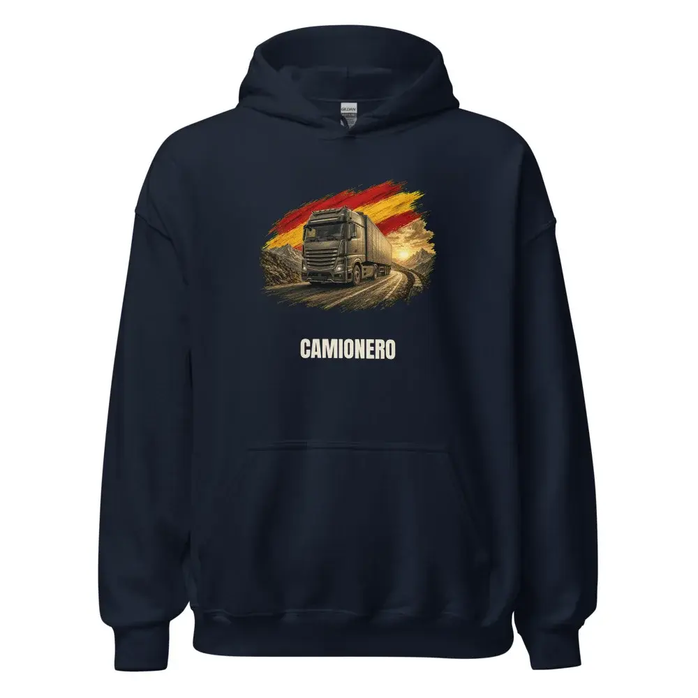 Camionero · Arte — Sudadera con capucha