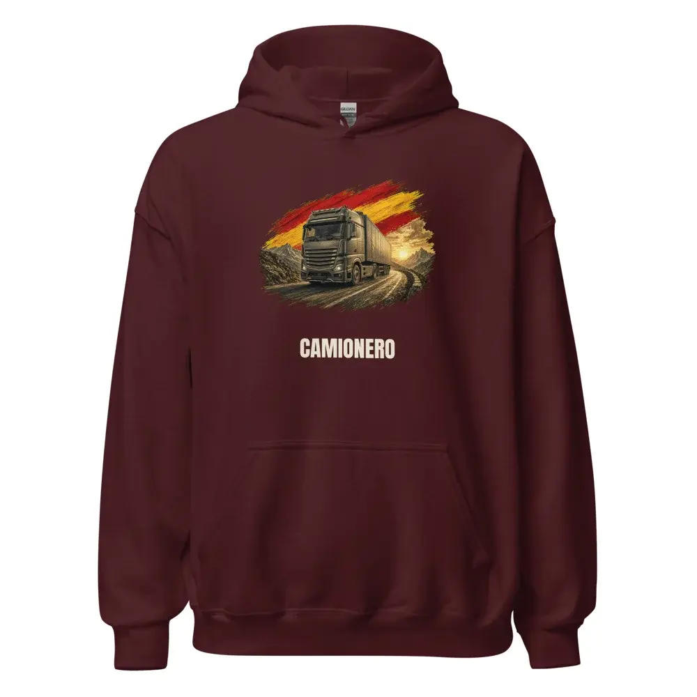 Camionero · Arte — Sudadera con capucha