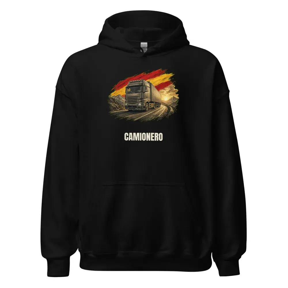 Camionero · Arte — Sudadera con capucha