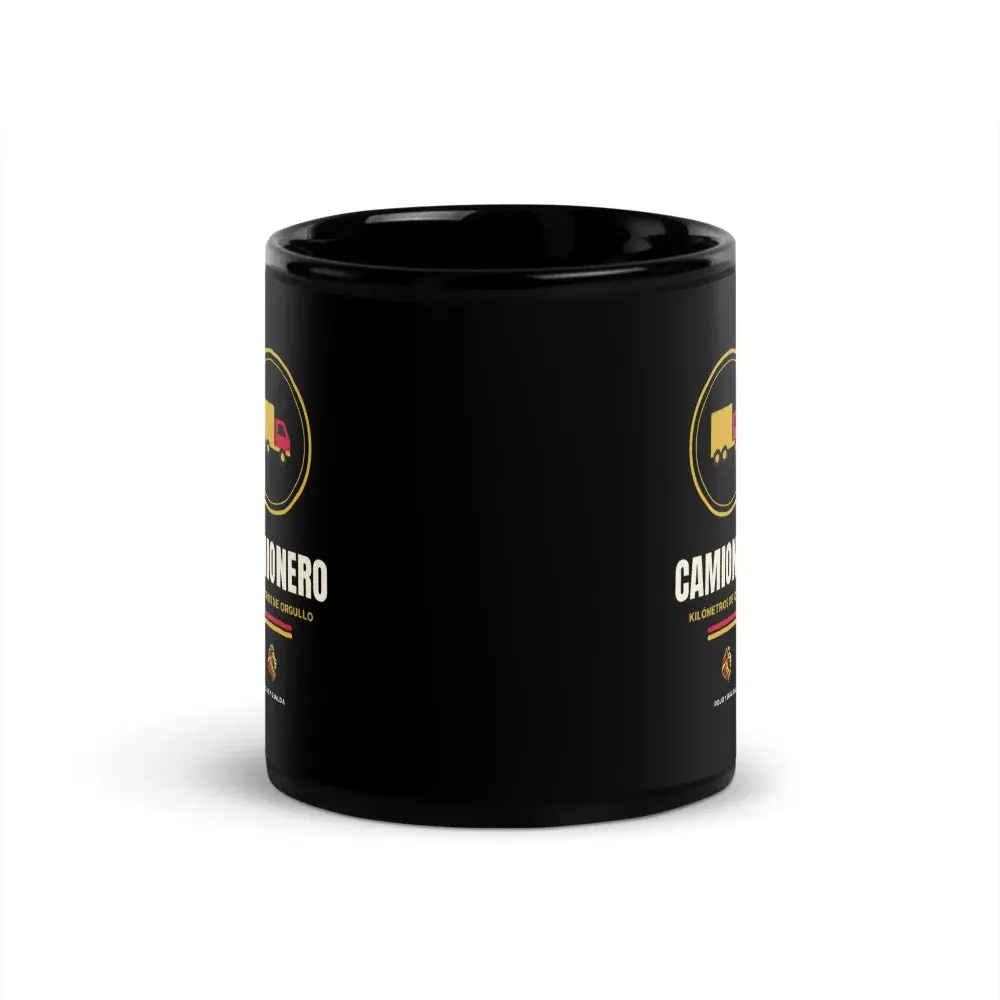 Camionero — Taza — Black — Front