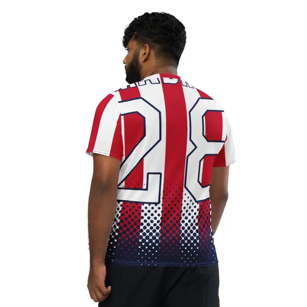Camiseta de juego Madrid rojiblanca — Camiseta deportiva — White