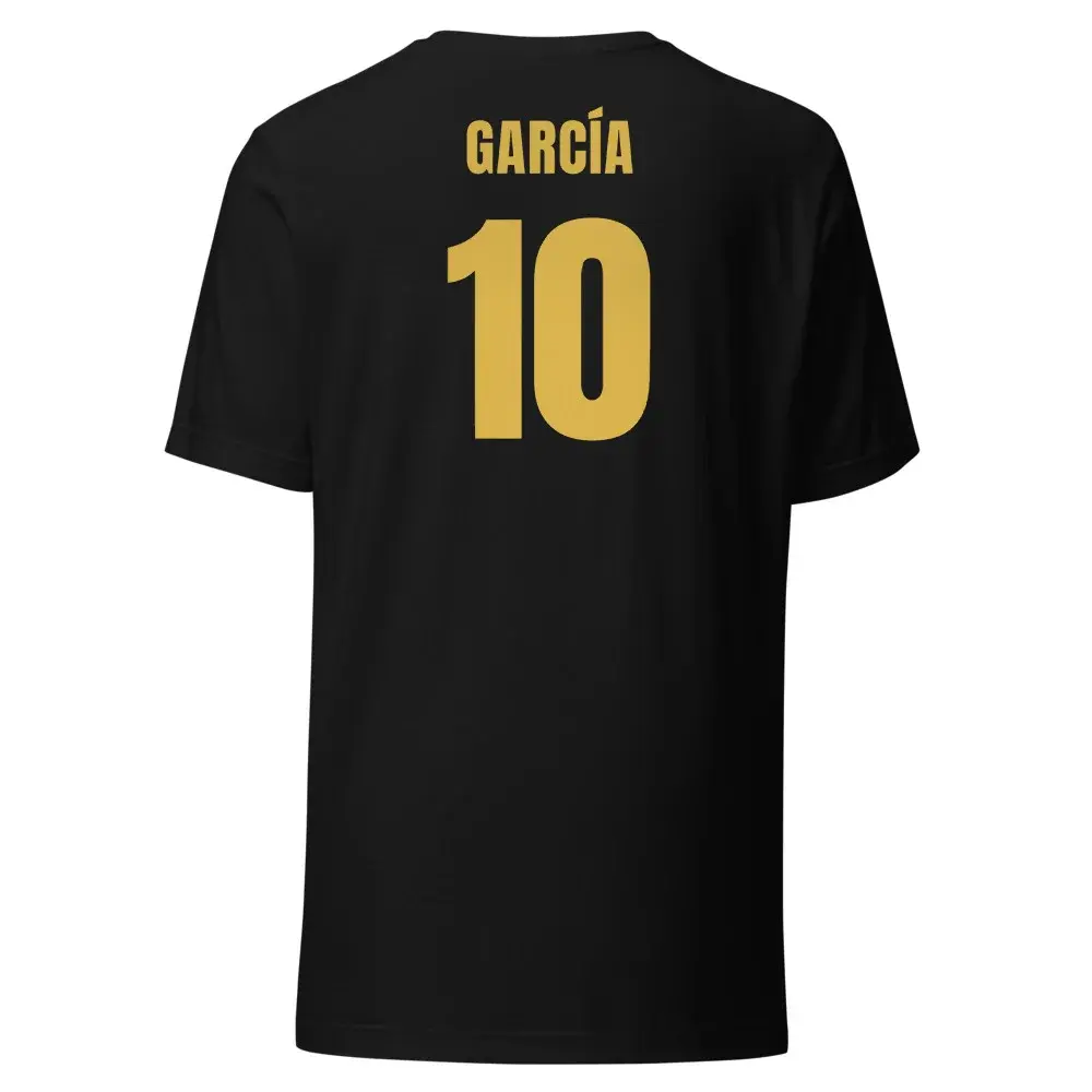 Camiseta Nombre + dorsal — Black