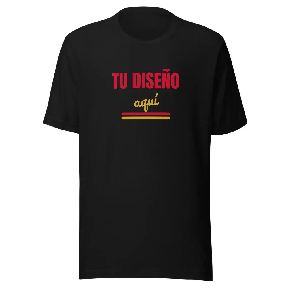 Camiseta personalizada — Black