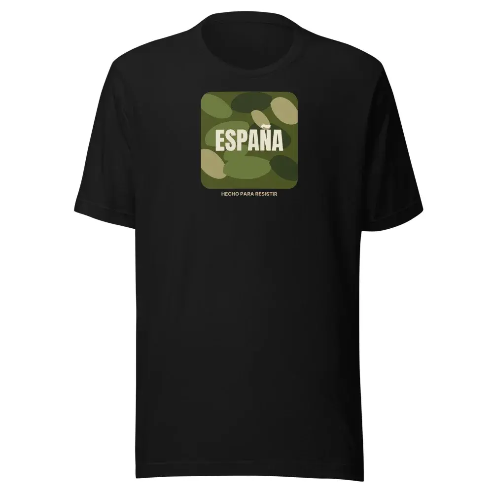Camo España — Camiseta — Black