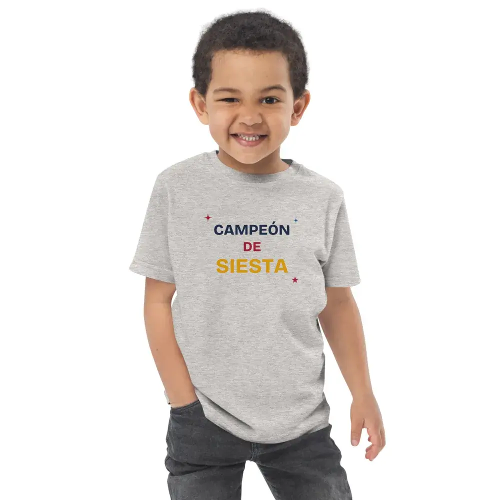 «Campeón de siesta» — Camiseta de peque