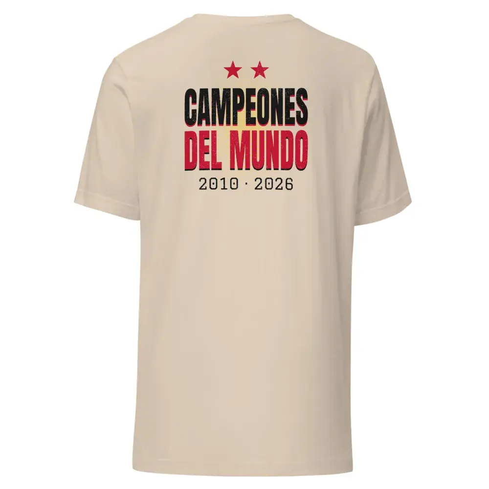 Campeones a la Espalda · Día — Camiseta