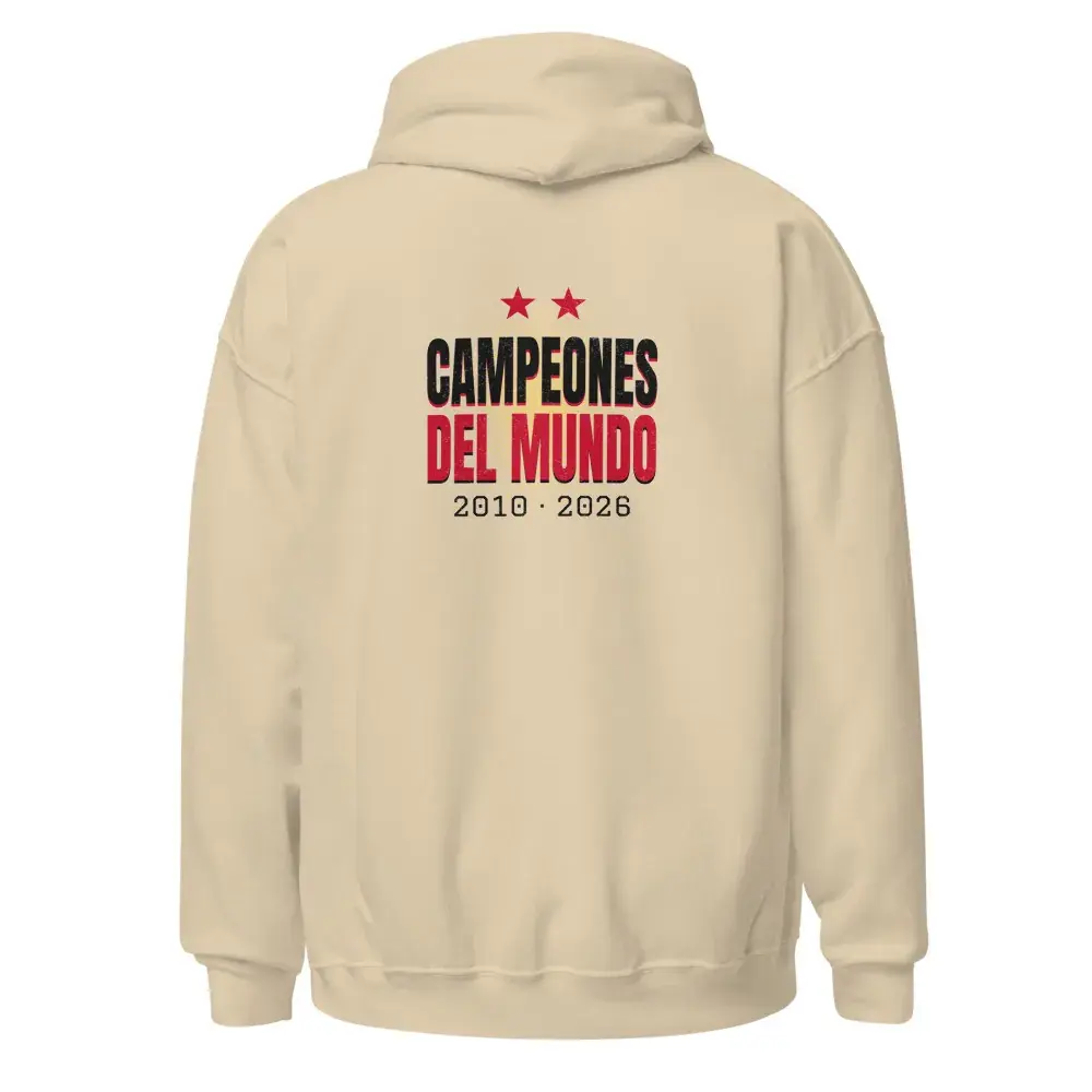 Campeones a la Espalda · Día — Sudadera con capucha