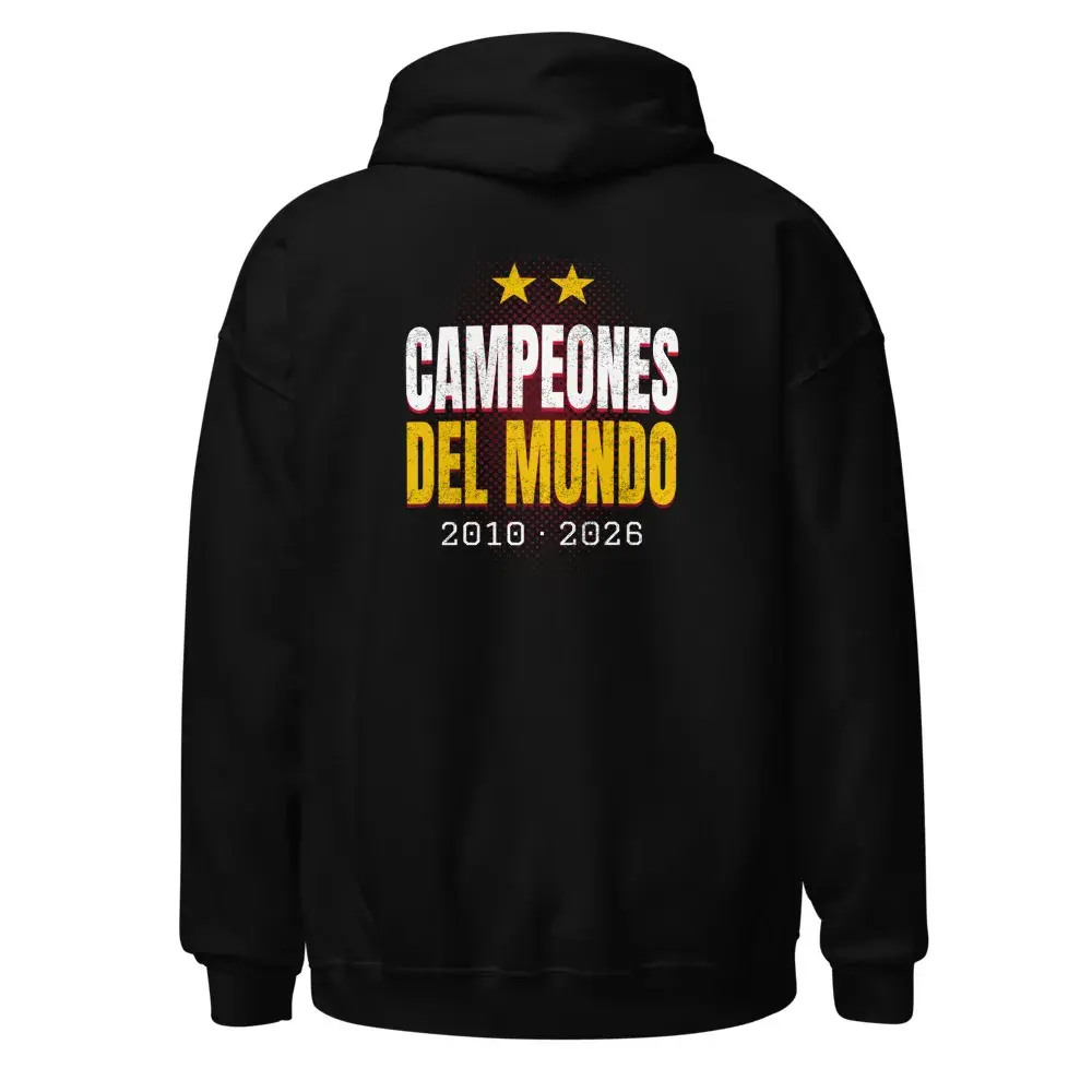 Campeones a la Espalda · Noche — Sudadera con capucha
