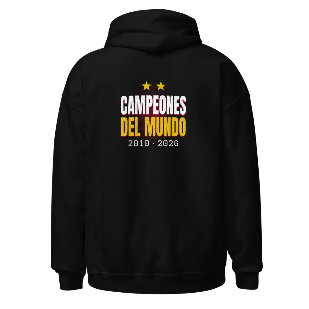 Campeones a la Espalda · Noche — Sudadera con capucha