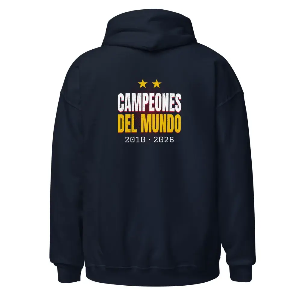 Campeones a la Espalda · Noche — Sudadera con capucha