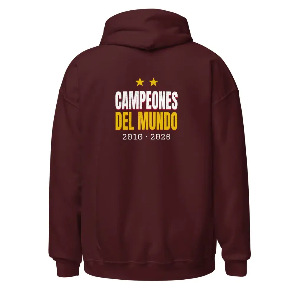 Campeones a la Espalda · Noche — Sudadera con capucha