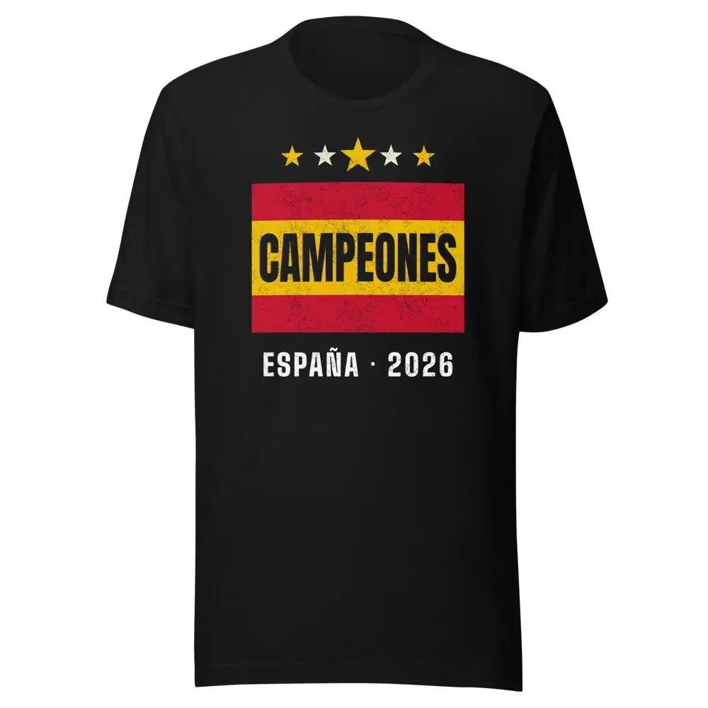 Campeones · Bandas — Camiseta — Black