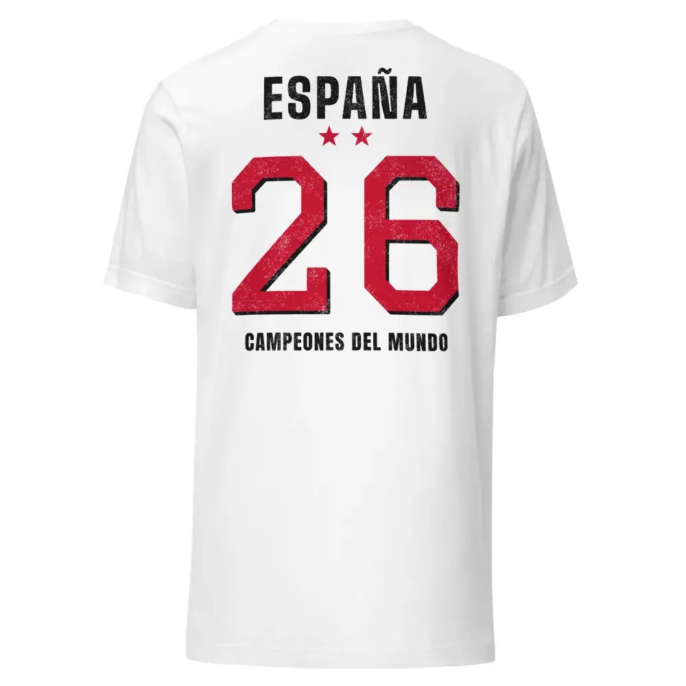 Campeones del Mundo · Día — Camiseta — White