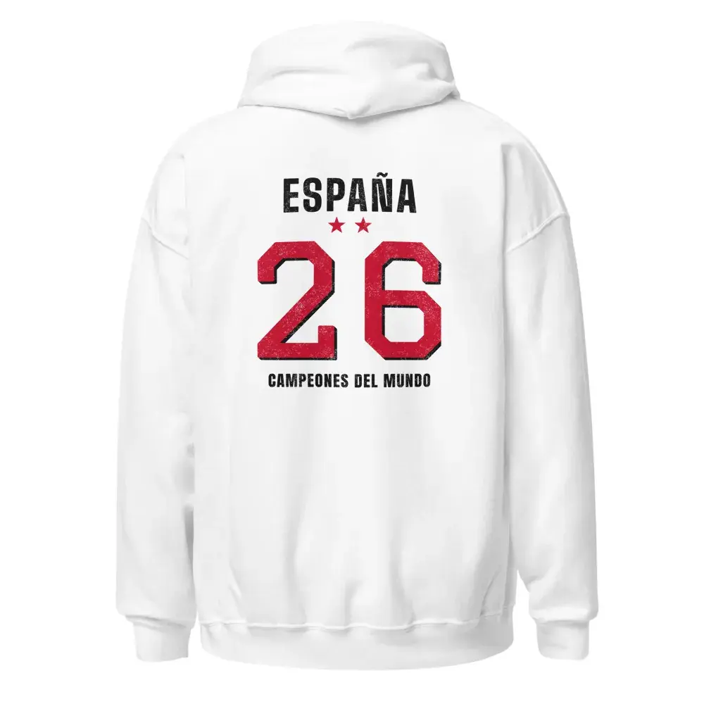 Campeones del Mundo · Día — Sudadera con capucha — White