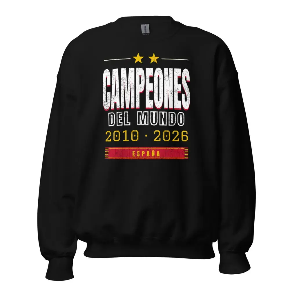 Campeones del Mundo · Noche — Sudadera — Black