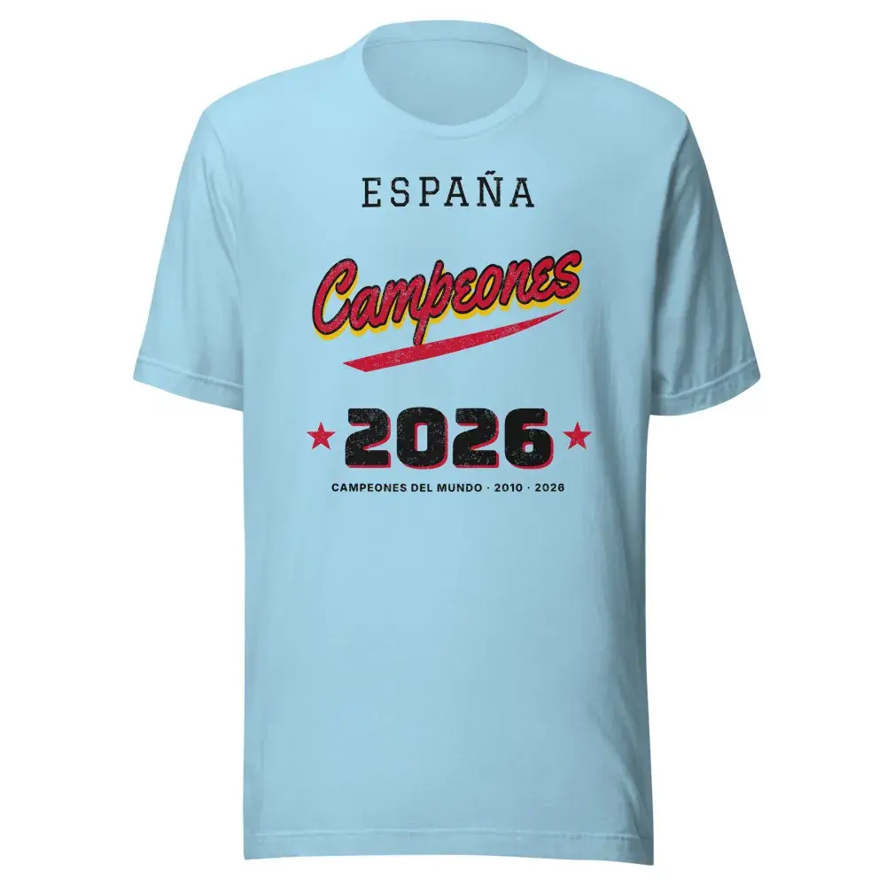 Campeones · Letra de camiseta · Día — Camiseta