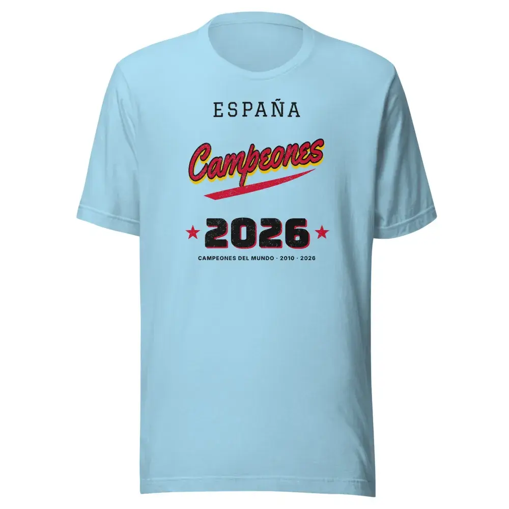 Campeones · Letra de camiseta · Día — Camiseta