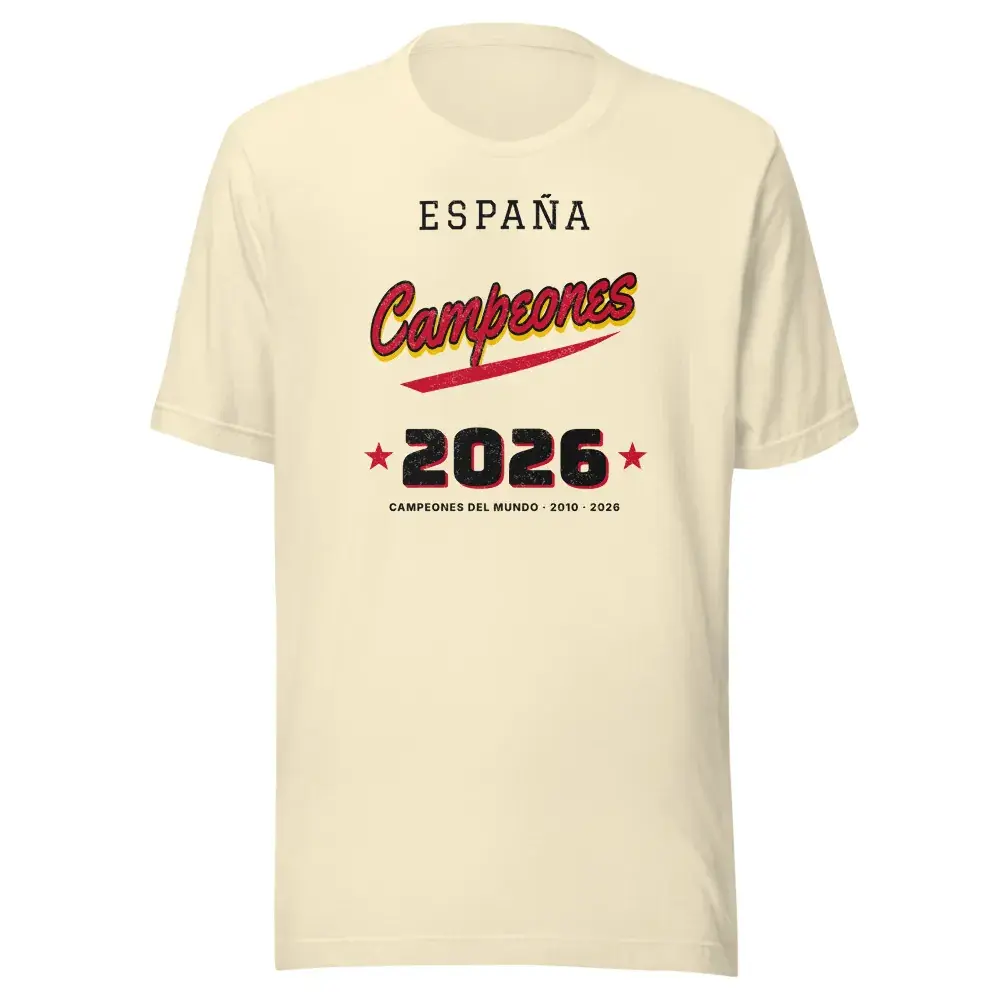 Campeones · Letra de camiseta · Día — Camiseta