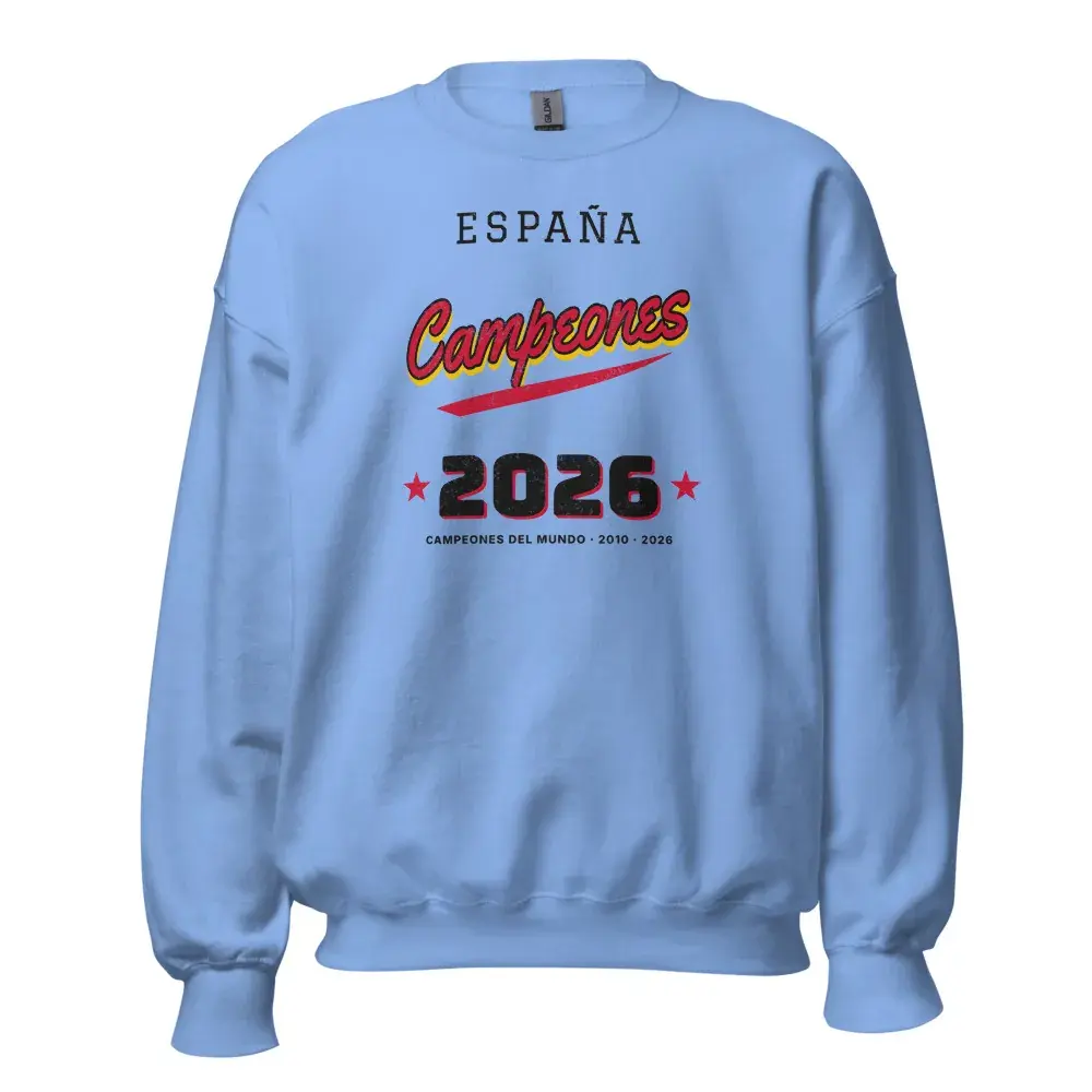Campeones · Letra de camiseta · Día — Sudadera