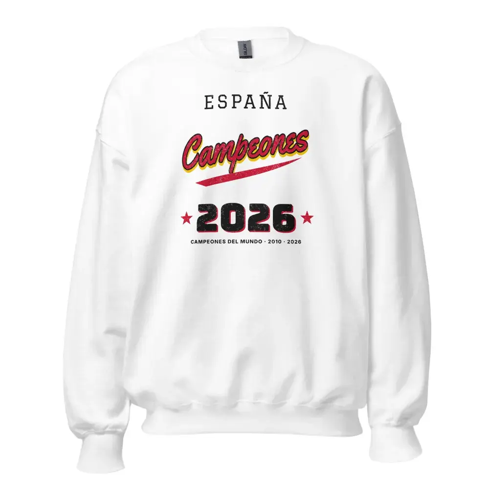 Campeones · Letra de camiseta · Día — Sudadera
