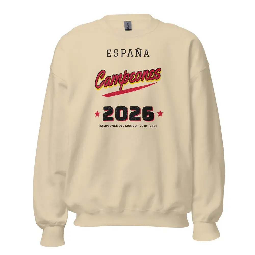 Campeones · Letra de camiseta · Día — Sudadera