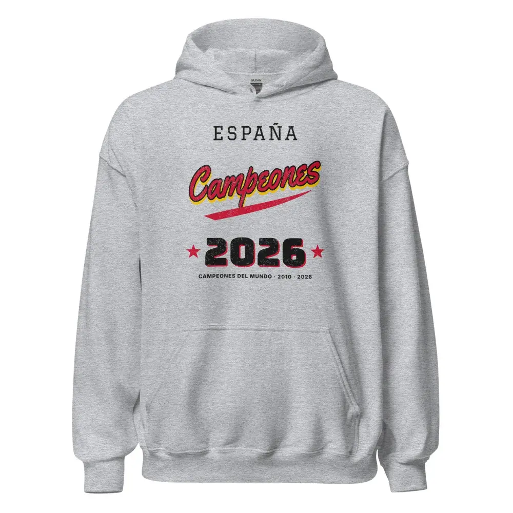 Campeones · Letra de camiseta · Día — Sudadera con capucha