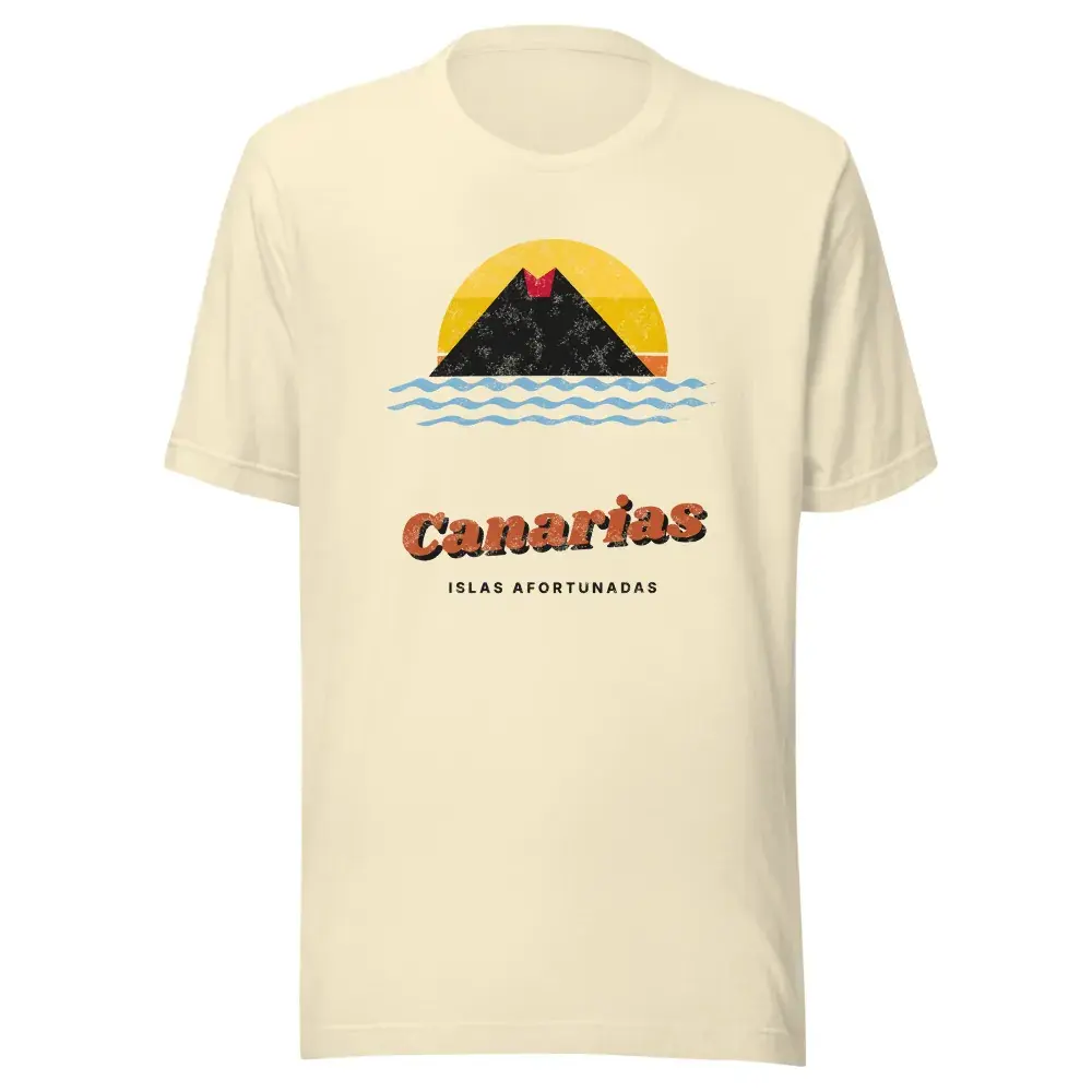 Canarias · Postal — Camiseta — Natural