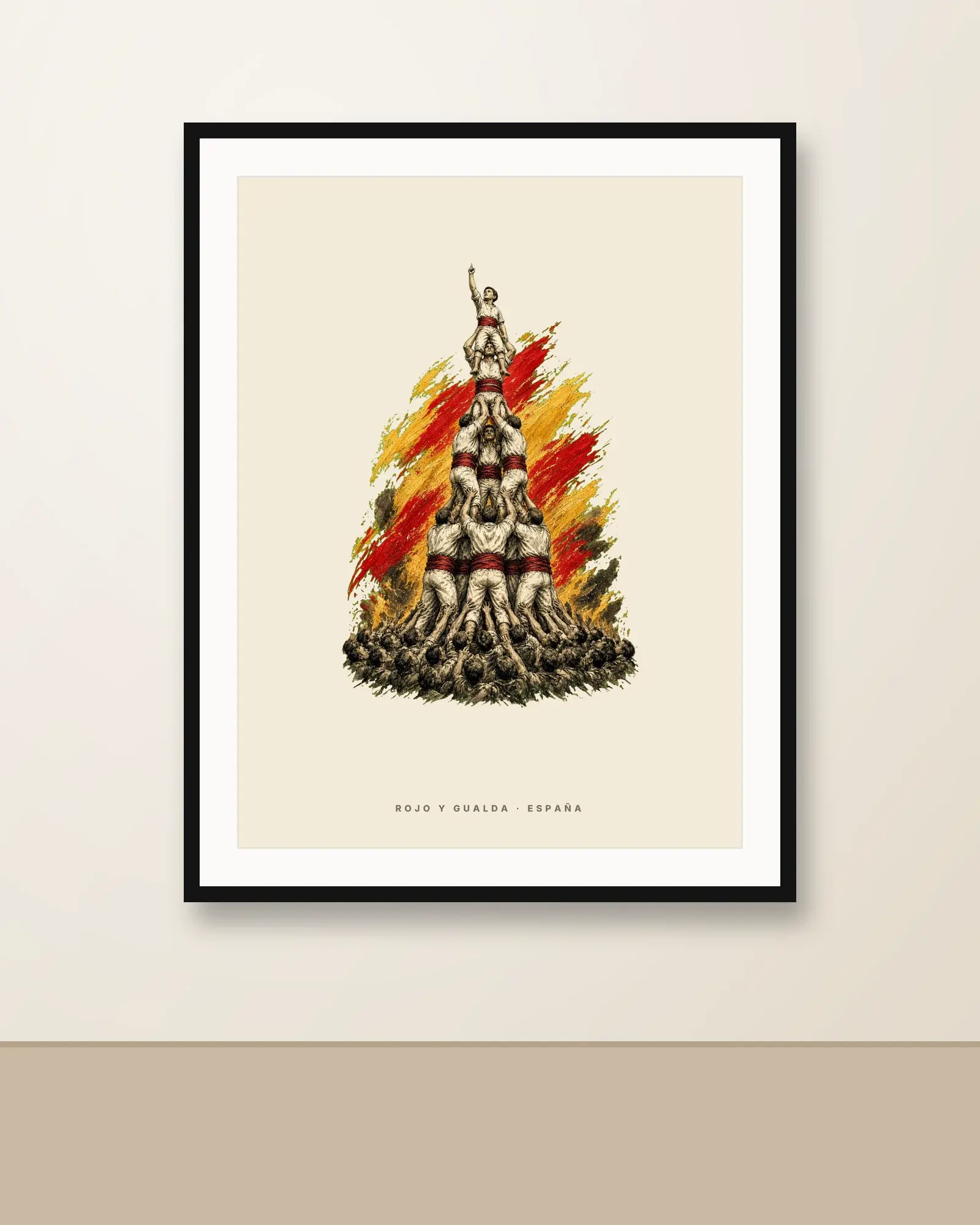 Castellers · Arte — Póster