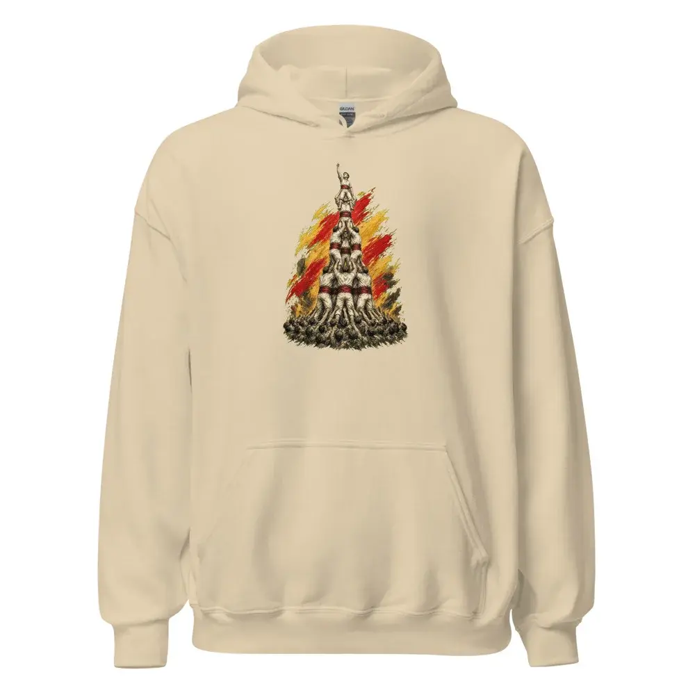 Castellers · Arte — Sudadera con capucha