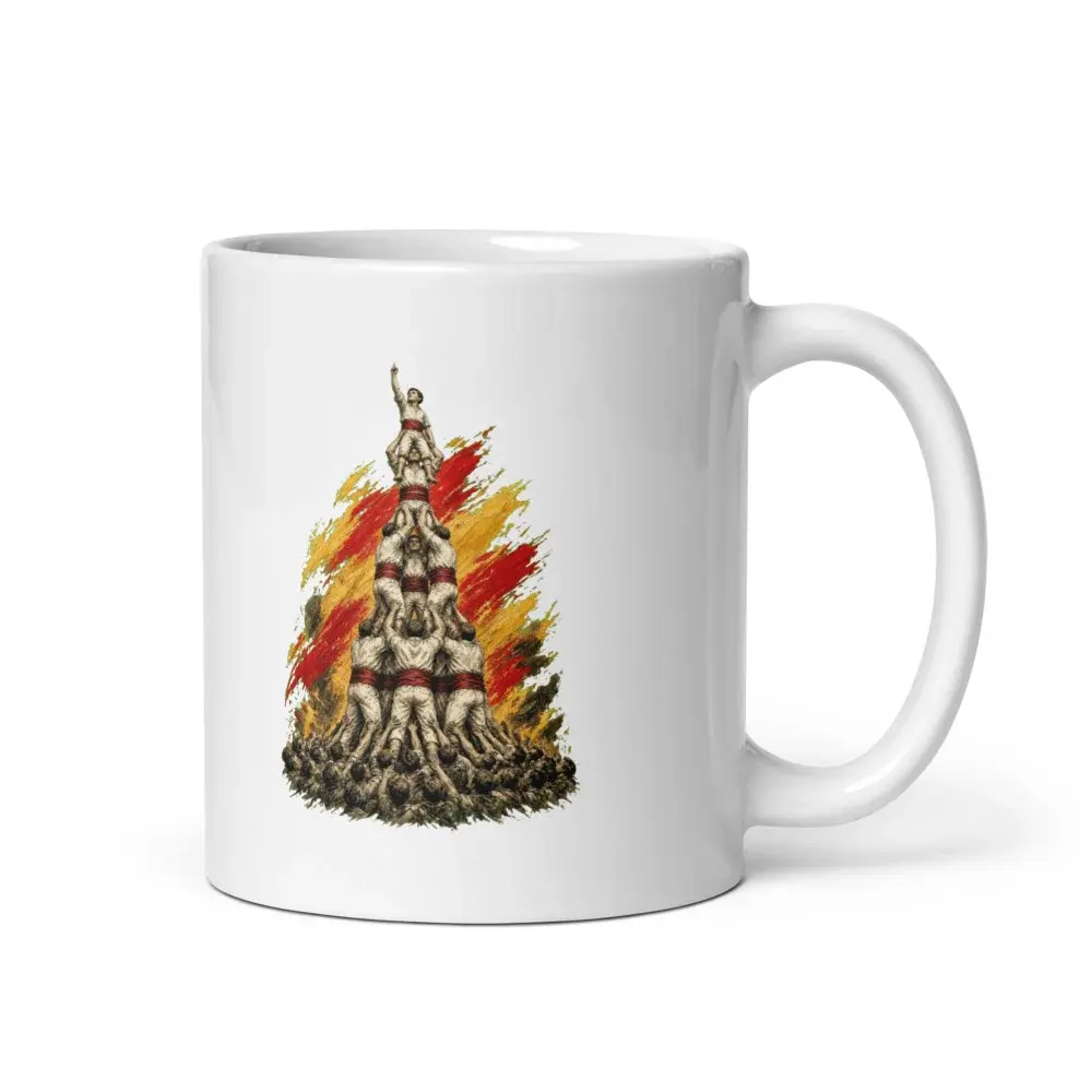 Castellers · Arte — Taza — White