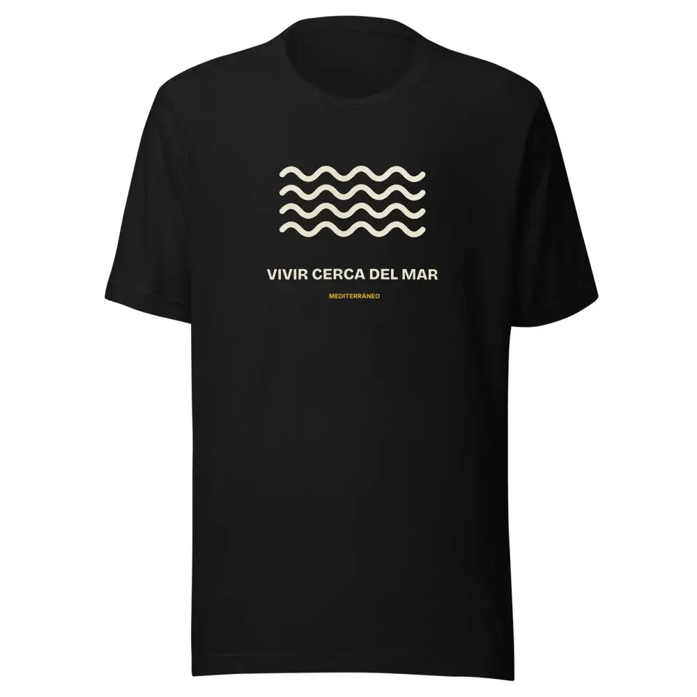 Cerca del Mar — Camiseta — Black
