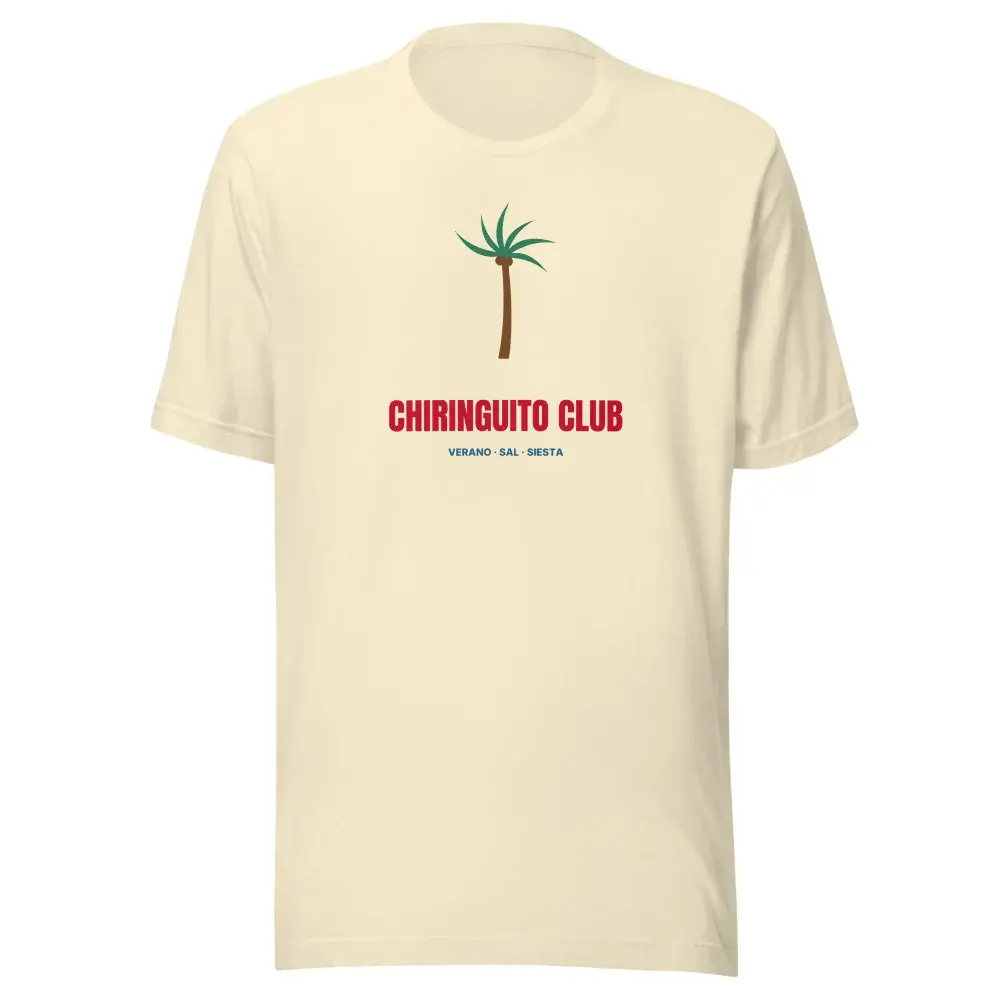 Chiringuito Club — Camiseta — Natural