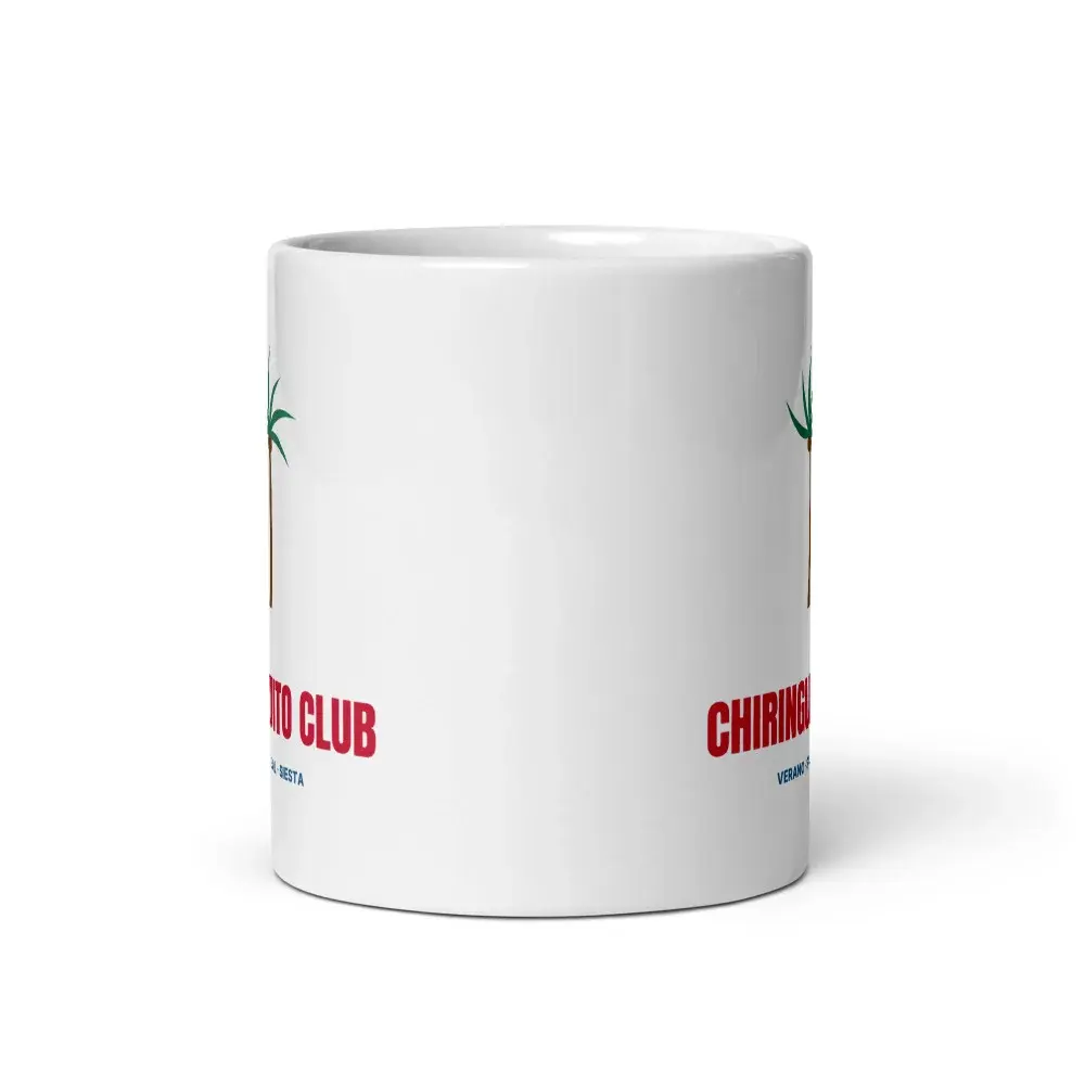 Chiringuito Club — Taza — White — Front view