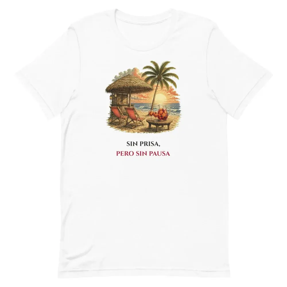 Chiringuito · Frase — Camiseta — White — Front